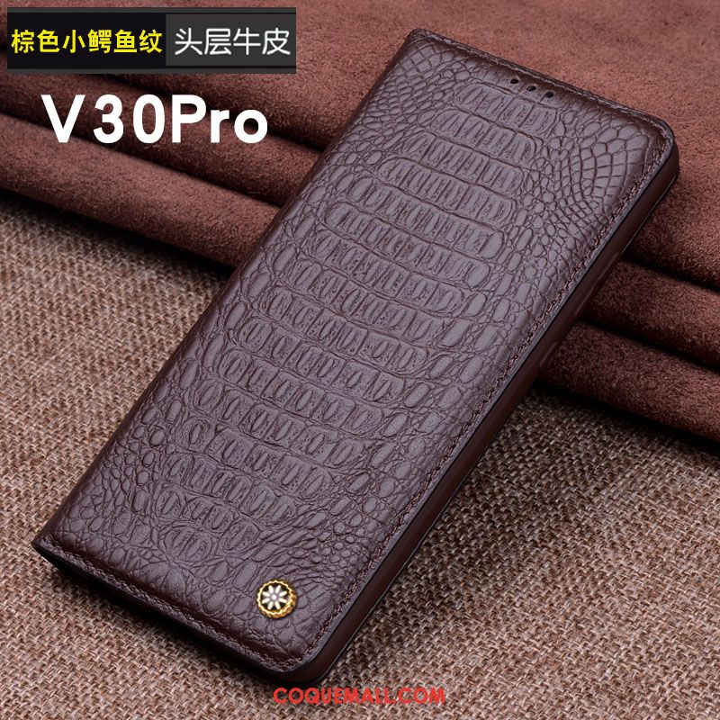 Étui Honor View30 Pro Nouveau Personnalité Créatif, Coque Honor View30 Pro Cuir Véritable Incassable