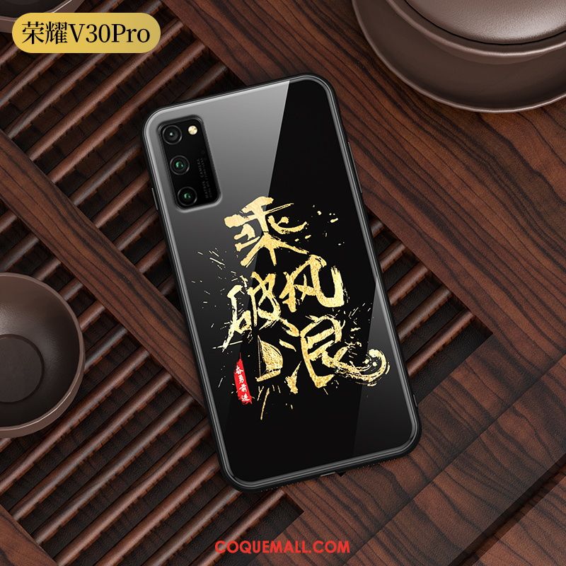 Étui Honor View30 Pro Style Chinois Lumineuses Créatif, Coque Honor View30 Pro Personnalité Téléphone Portable