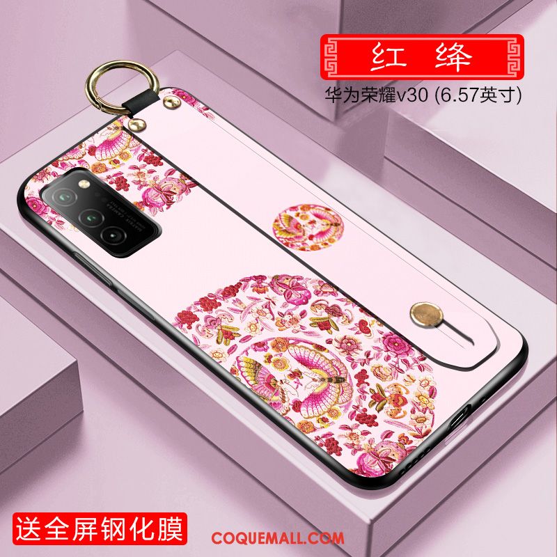 Étui Honor View30 Protection Style Chinois Très Mince, Coque Honor View30 Incassable Téléphone Portable