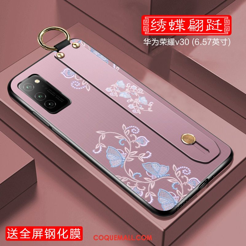 Étui Honor View30 Protection Style Chinois Très Mince, Coque Honor View30 Incassable Téléphone Portable