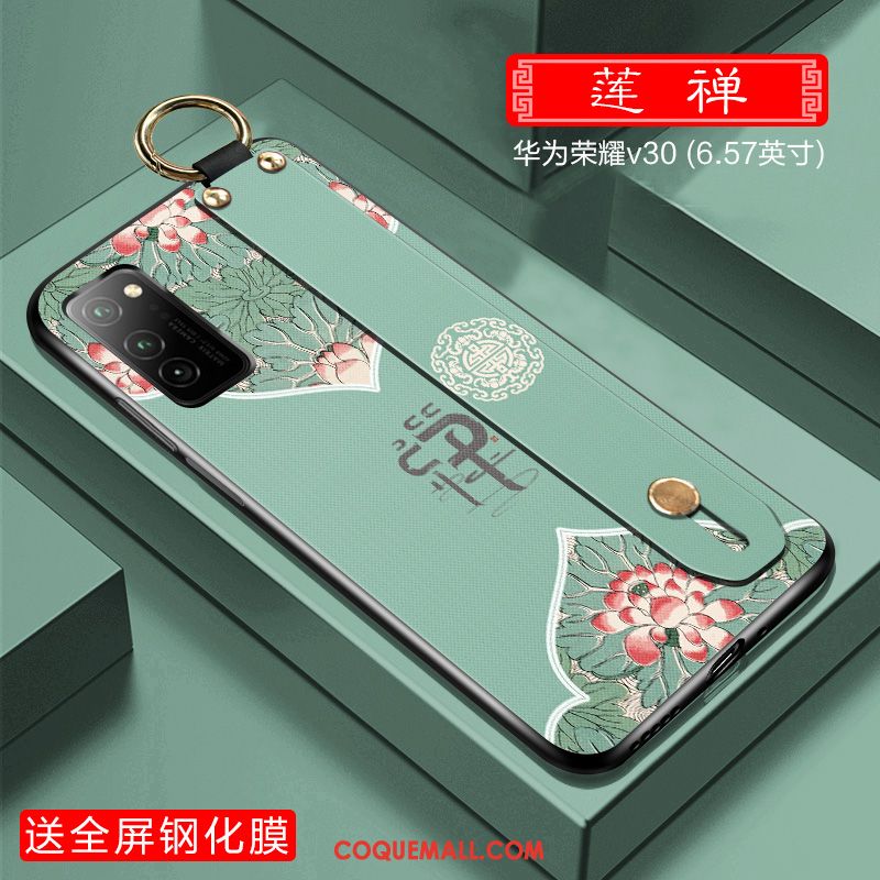 Étui Honor View30 Protection Style Chinois Très Mince, Coque Honor View30 Incassable Téléphone Portable