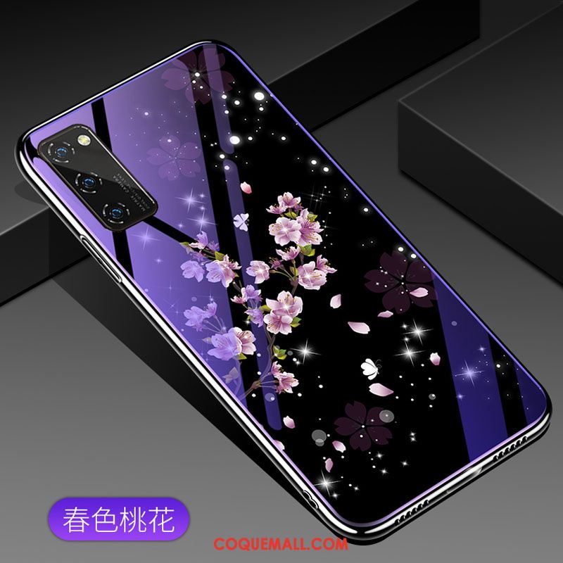 Étui Honor View30 Protection Très Mince Violet, Coque Honor View30 Tout Compris Silicone