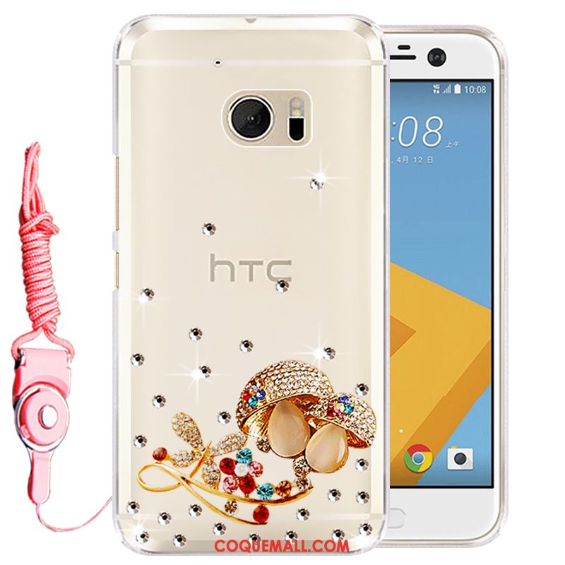 Étui Htc 10 Téléphone Portable Rose Silicone, Coque Htc 10 Protection