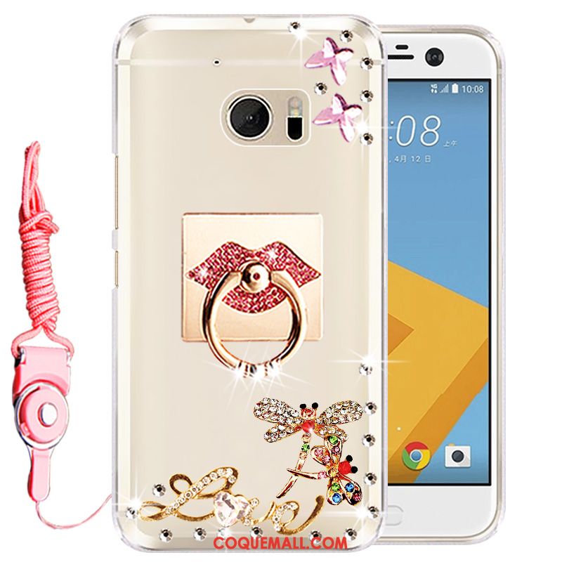 Étui Htc 10 Téléphone Portable Rose Silicone, Coque Htc 10 Protection