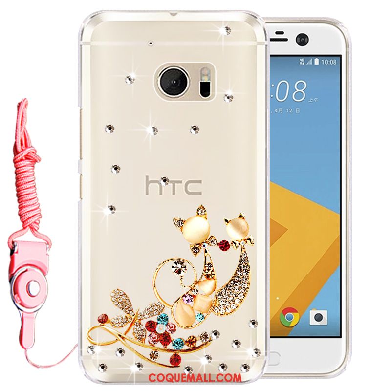 Étui Htc 10 Téléphone Portable Rose Silicone, Coque Htc 10 Protection