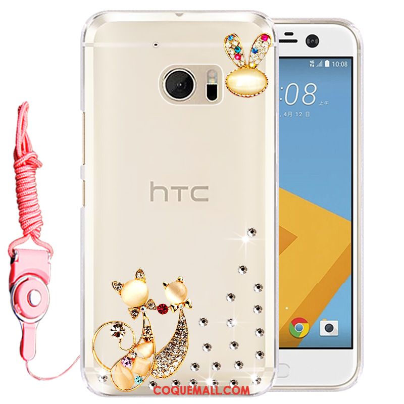 Étui Htc 10 Téléphone Portable Rose Silicone, Coque Htc 10 Protection