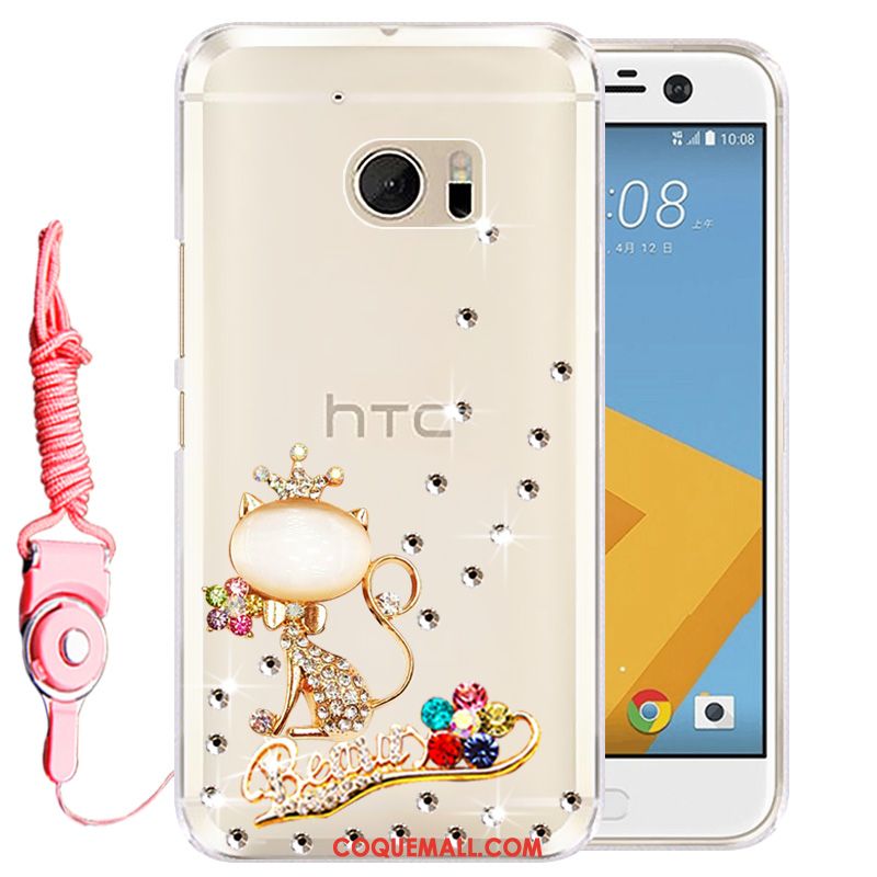 Étui Htc 10 Téléphone Portable Rose Silicone, Coque Htc 10 Protection