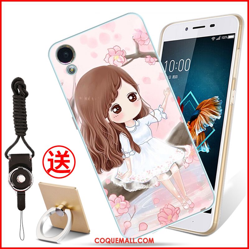 Étui Htc Desire 10 Lifestyle Tout Compris Fluide Doux Rose, Coque Htc Desire 10 Lifestyle Incassable Dessin Animé