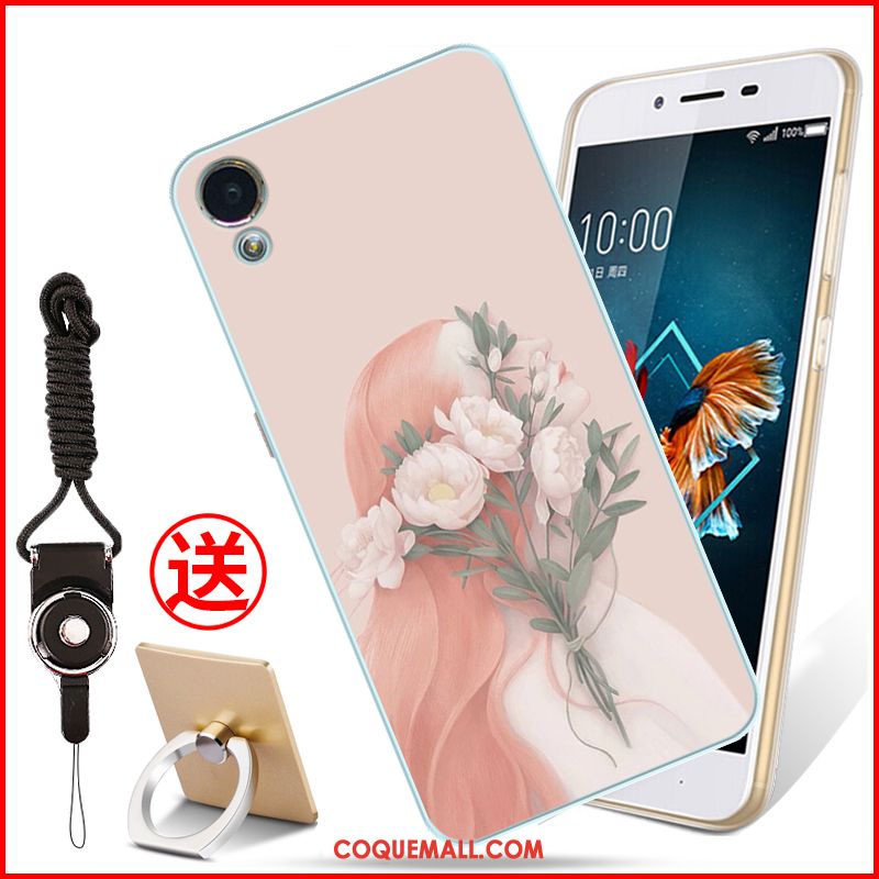 Étui Htc Desire 10 Lifestyle Tout Compris Fluide Doux Rose, Coque Htc Desire 10 Lifestyle Incassable Dessin Animé