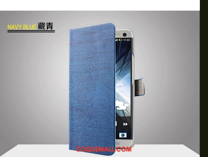 Étui Htc Desire 10 Lifestyle Étui En Cuir Téléphone Portable Bleu, Coque Htc Desire 10 Lifestyle Protection