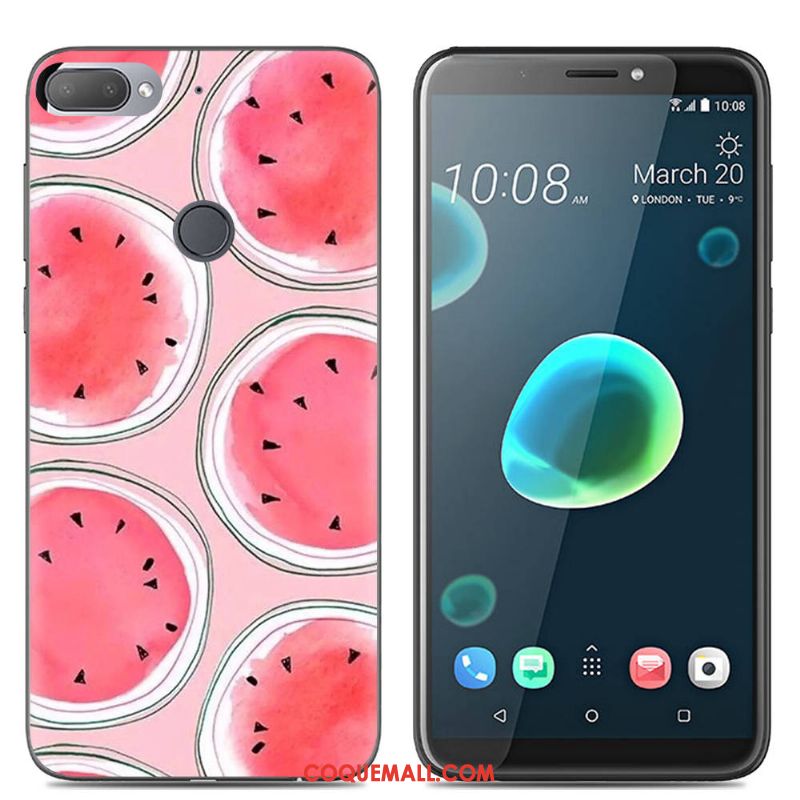 Étui Htc Desire 12+ Multicolore Téléphone Portable Créatif, Coque Htc Desire 12+ Fluide Doux Dessin Animé