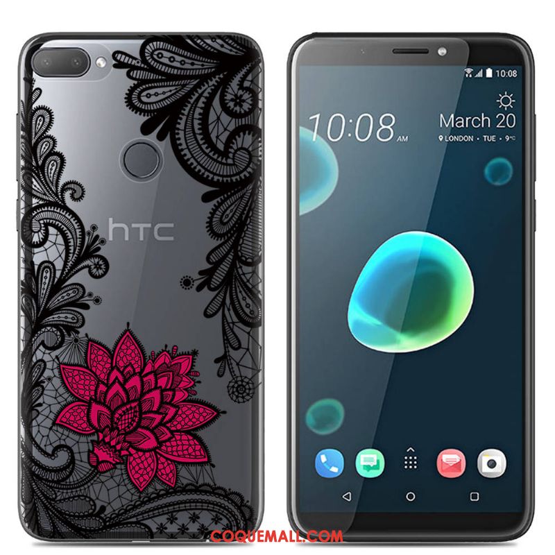 Étui Htc Desire 12+ Multicolore Téléphone Portable Créatif, Coque Htc Desire 12+ Fluide Doux Dessin Animé