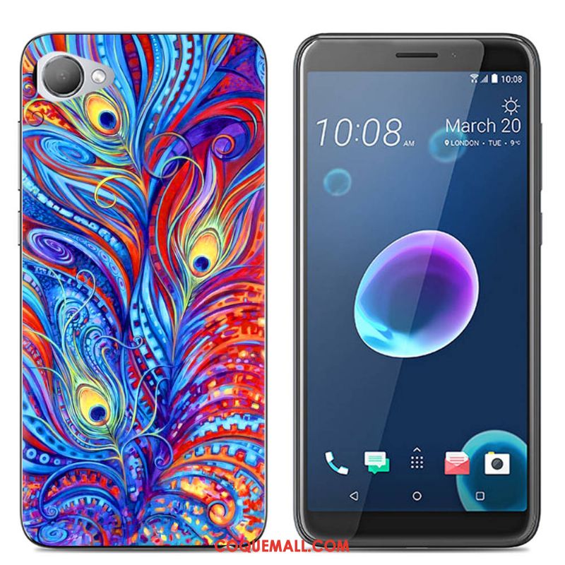 Étui Htc Desire 12 Personnalité Dessin Animé Protection, Coque Htc Desire 12 Silicone Créatif