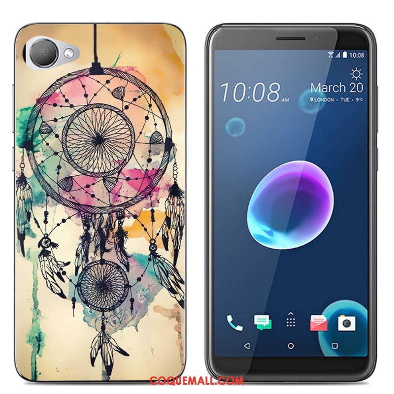 Étui Htc Desire 12 Personnalité Dessin Animé Protection, Coque Htc Desire 12 Silicone Créatif