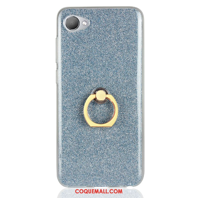 Étui Htc Desire 12 Tendance Incassable Bleu, Coque Htc Desire 12 Protection Fluide Doux