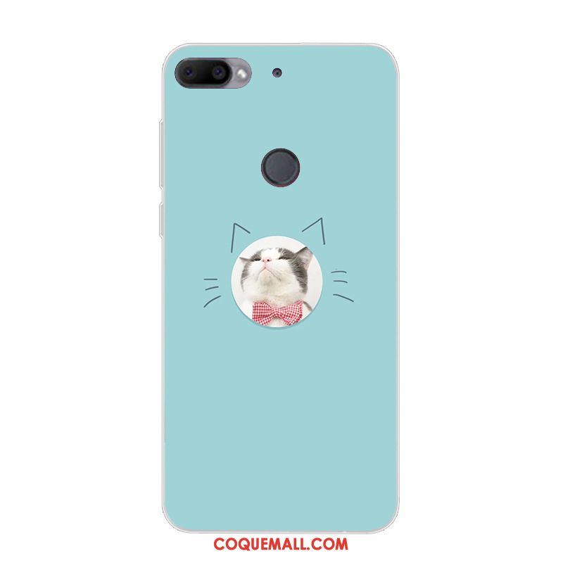 Étui Htc Desire 12+ Très Mince Tendance Incassable, Coque Htc Desire 12+ Dessin Animé Bleu