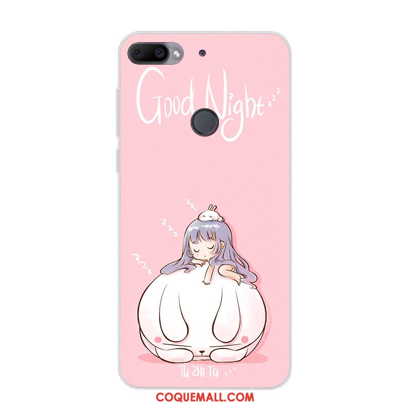 Étui Htc Desire 12+ Très Mince Tendance Incassable, Coque Htc Desire 12+ Dessin Animé Bleu