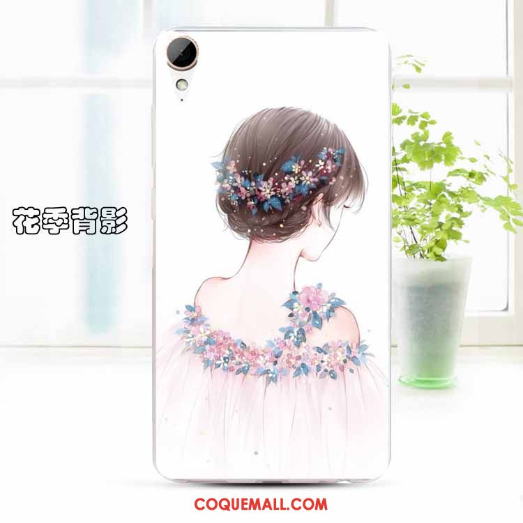 Étui Htc Desire 825 Dessin Animé Incassable Silicone, Coque Htc Desire 825 Téléphone Portable Tendance