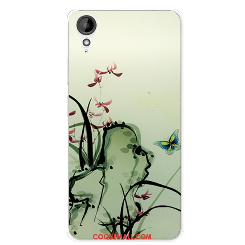 Étui Htc Desire 825 Protection Silicone Tout Compris, Coque Htc Desire 825 Incassable Fluide Doux