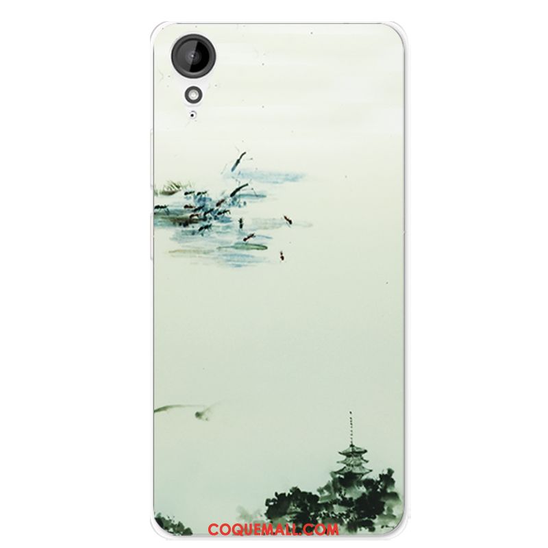 Étui Htc Desire 825 Protection Silicone Tout Compris, Coque Htc Desire 825 Incassable Fluide Doux