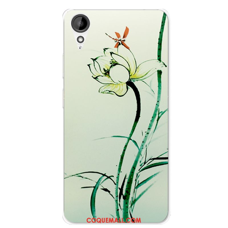 Étui Htc Desire 825 Protection Silicone Tout Compris, Coque Htc Desire 825 Incassable Fluide Doux