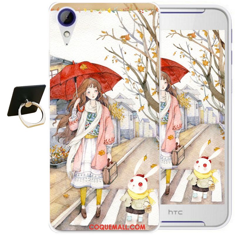 Étui Htc Desire 825 Téléphone Portable Transparent Noir, Coque Htc Desire 825 Fluide Doux Dessin Animé