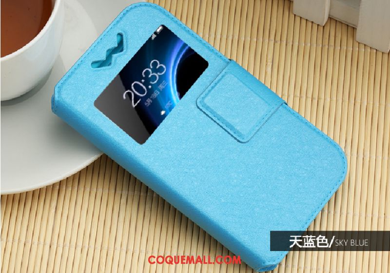 Étui Htc One A9s Fluide Doux Dessin Animé Bleu, Coque Htc One A9s Téléphone Portable Personnalité