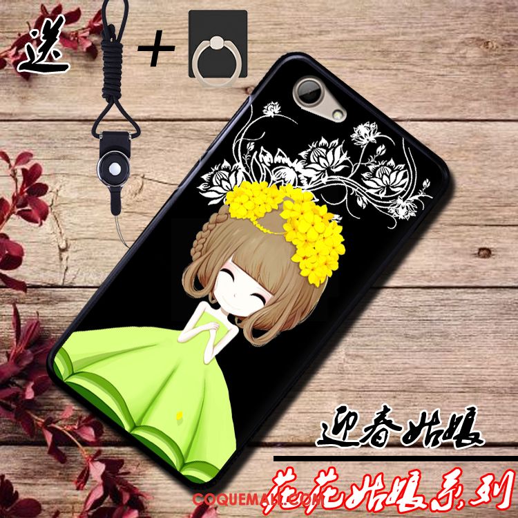 Étui Htc One A9s Fluide Doux Tout Compris Incassable, Coque Htc One A9s Dessin Animé Silicone