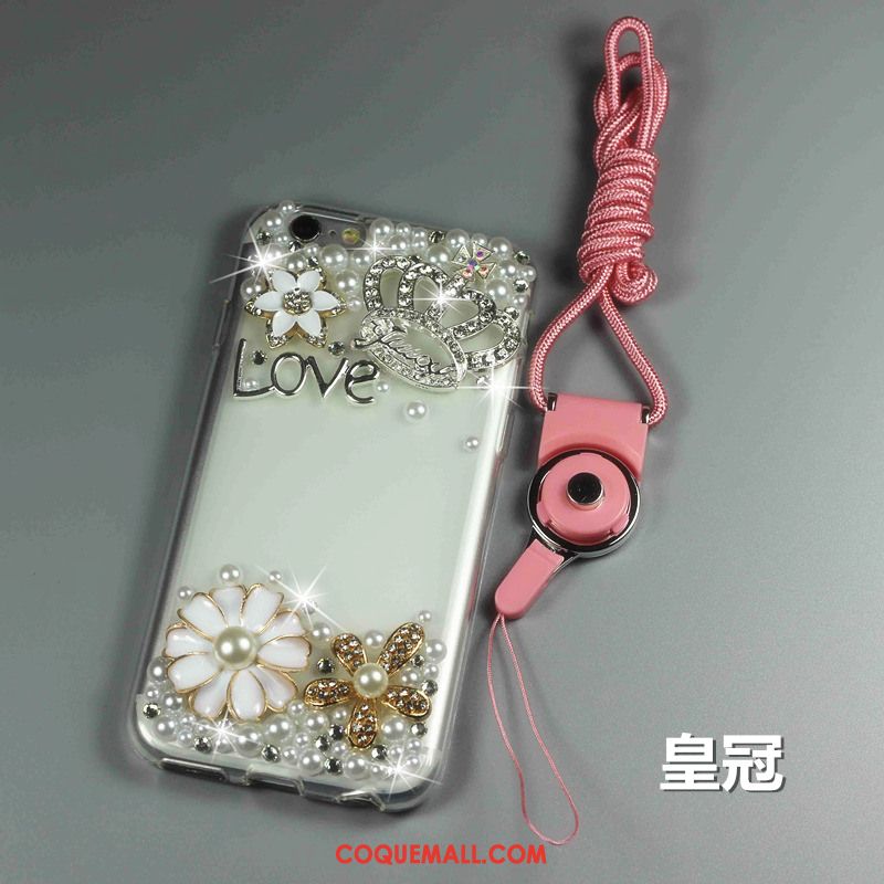 Étui Htc One A9s Protection Rose Ornements Suspendus, Coque Htc One A9s Support Fluide Doux