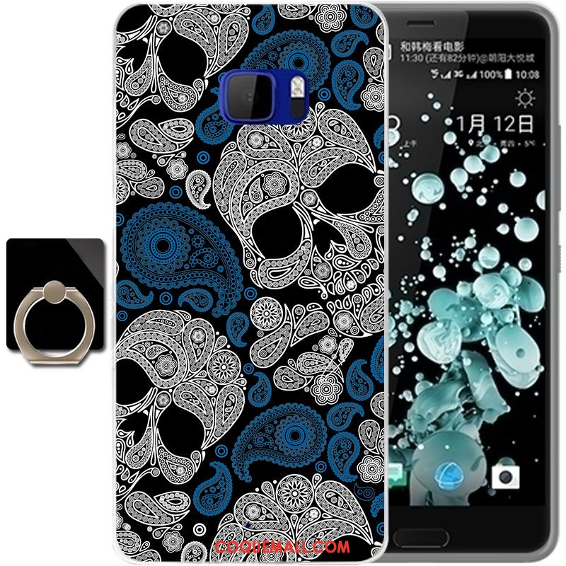 Étui Htc U Ultra Blanc Téléphone Portable Protection, Coque Htc U Ultra Dessin Animé Silicone