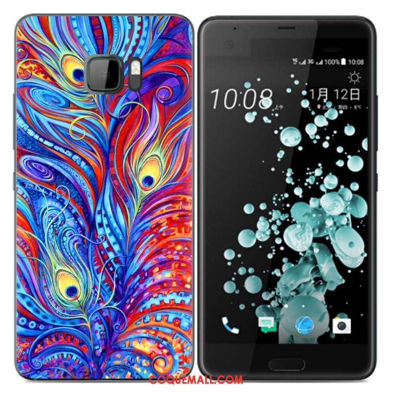 Étui Htc U Ultra Mode Téléphone Portable Fluide Doux, Coque Htc U Ultra Silicone Tendance