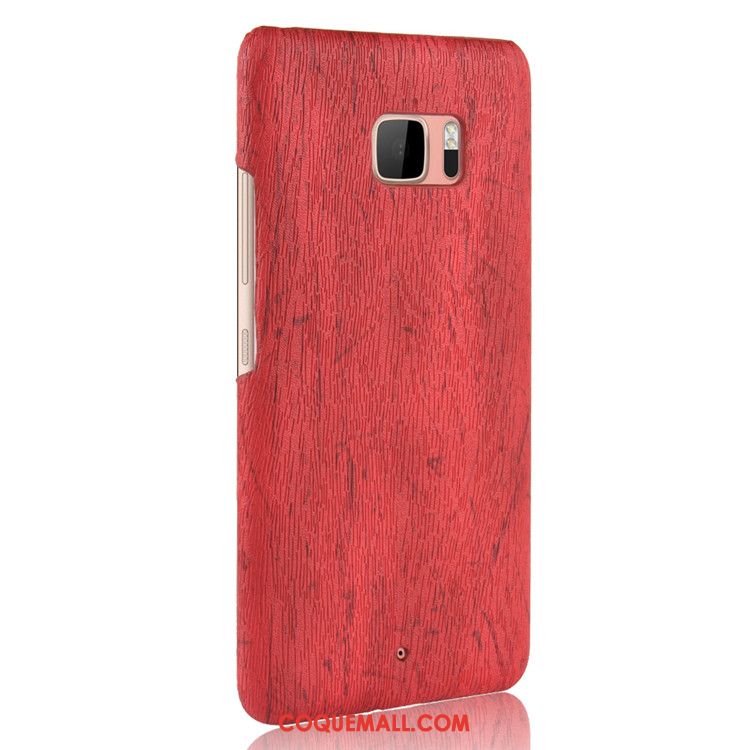 Étui Htc U Ultra Protection Légères Qualité, Coque Htc U Ultra Grain De Bois Téléphone Portable