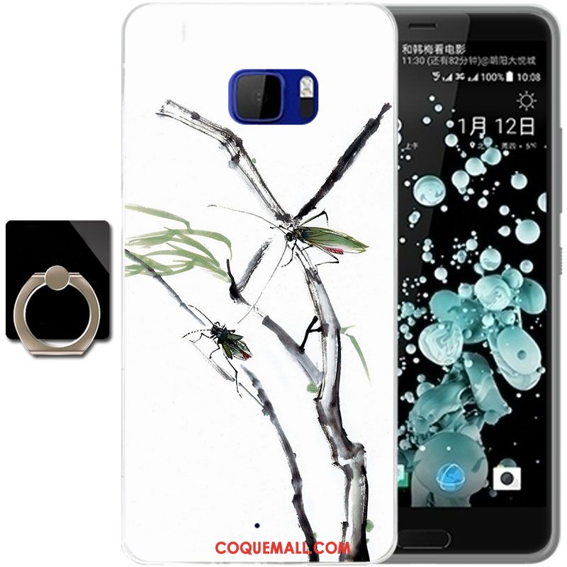 Étui Htc U Ultra Tout Compris Encre Protection, Coque Htc U Ultra Vent Téléphone Portable