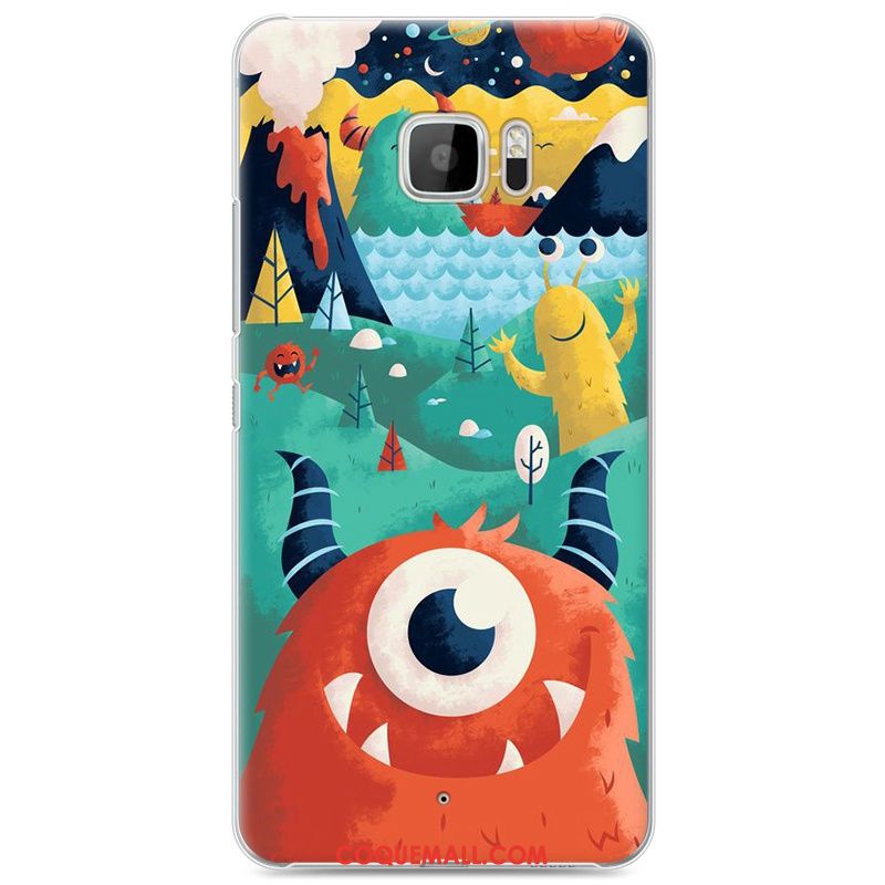 Étui Htc U Ultra Téléphone Portable Difficile Protection, Coque Htc U Ultra Dessin Animé Bleu