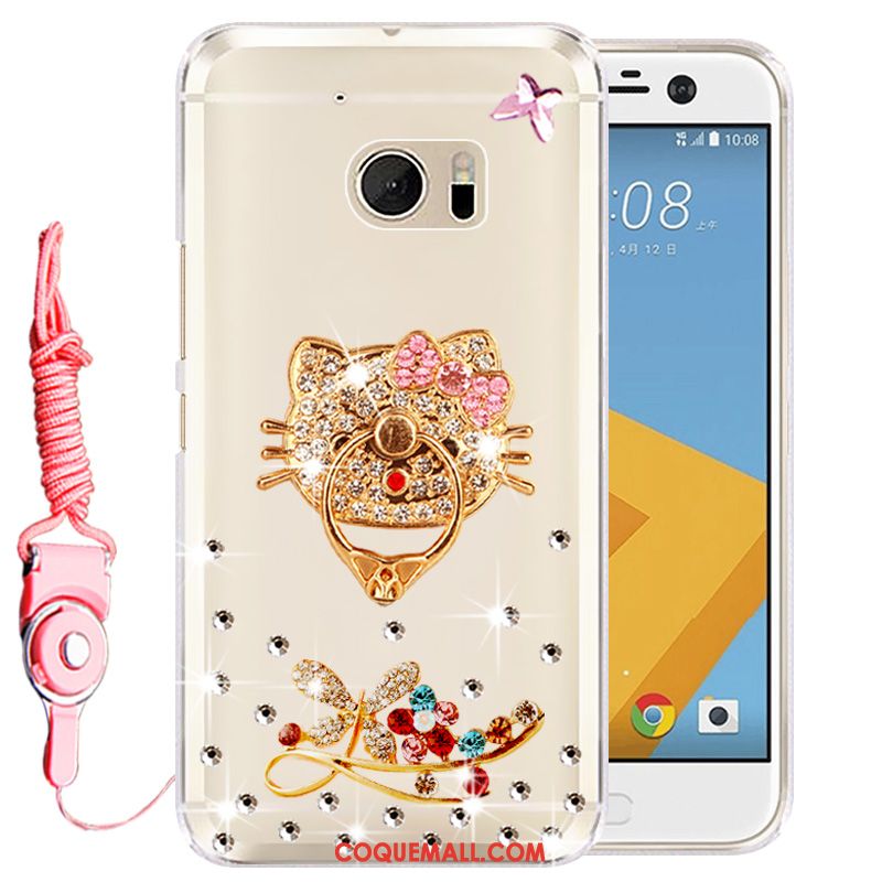 Étui Htc U Ultra Téléphone Portable Rose Protection, Coque Htc U Ultra Strass Silicone