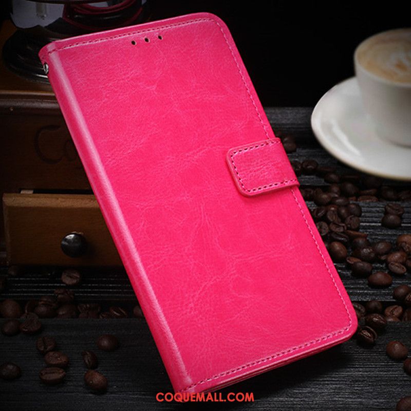 Étui Htc U Ultra Étui En Cuir Téléphone Portable Protection, Coque Htc U Ultra Portefeuille Braun