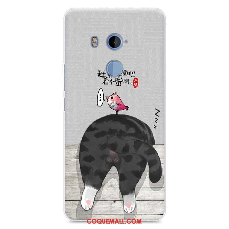 Étui Htc U11+ Charmant Silicone Protection, Coque Htc U11+ Dessin Animé Incassable