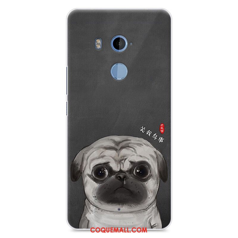 Étui Htc U11+ Charmant Silicone Protection, Coque Htc U11+ Dessin Animé Incassable