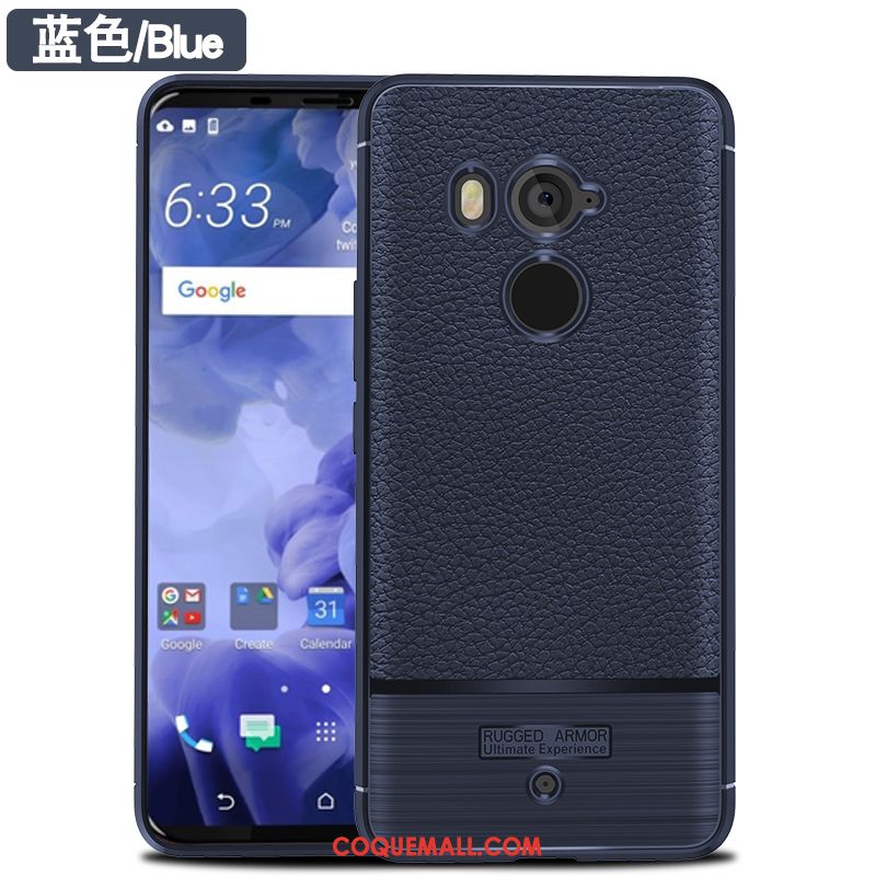 Étui Htc U11+ Créatif Protection Simple, Coque Htc U11+ Incassable Téléphone Portable Braun