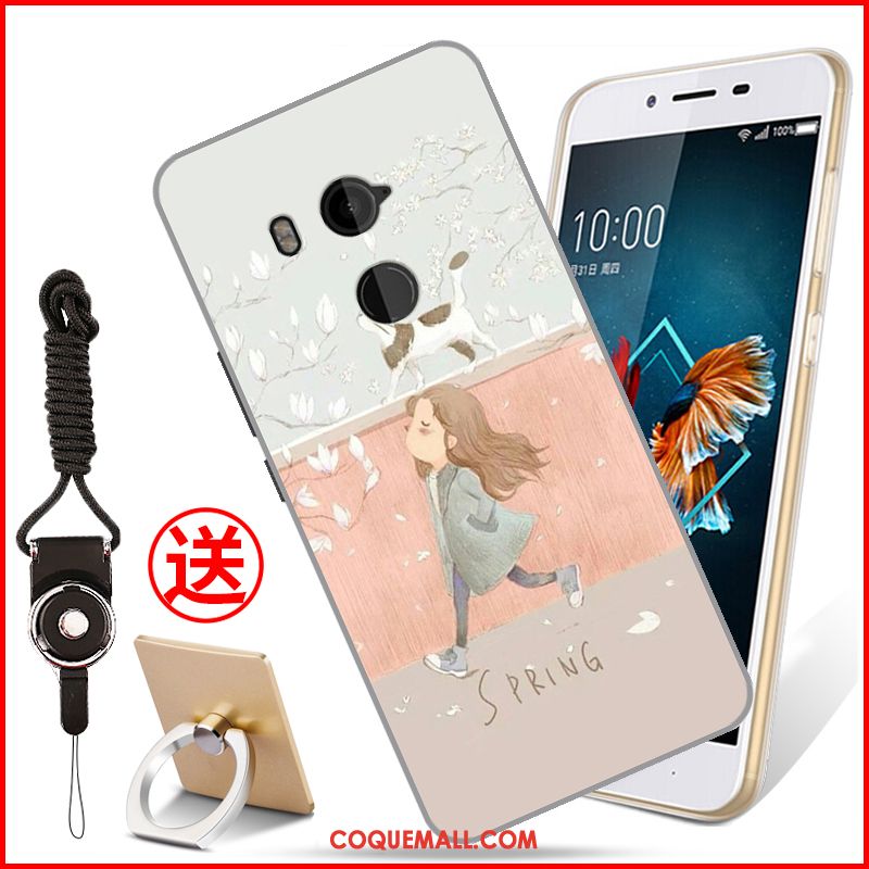 Étui Htc U11+ Dessin Animé Fluide Doux Téléphone Portable, Coque Htc U11+ Incassable Protection