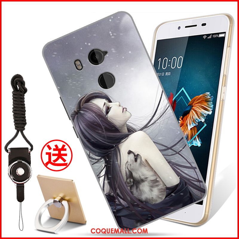 Étui Htc U11+ Dessin Animé Fluide Doux Téléphone Portable, Coque Htc U11+ Incassable Protection