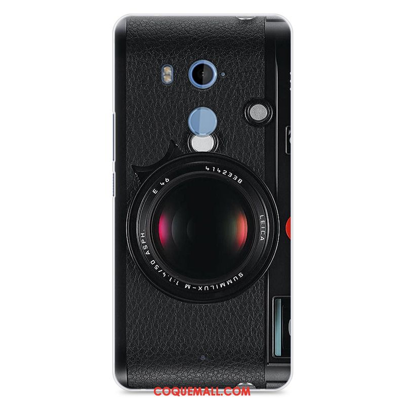 Étui Htc U11+ Fluide Doux Rouge Protection, Coque Htc U11+ Créatif Téléphone Portable