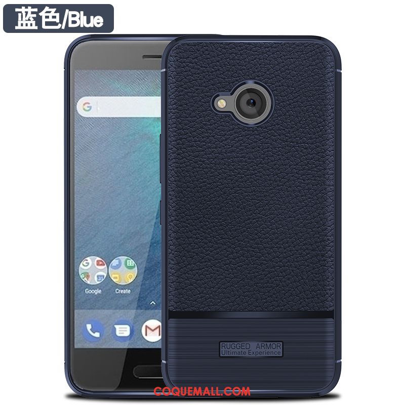 Étui Htc U11 Life Antidérapant Téléphone Portable Protection, Coque Htc U11 Life Litchi Incassable