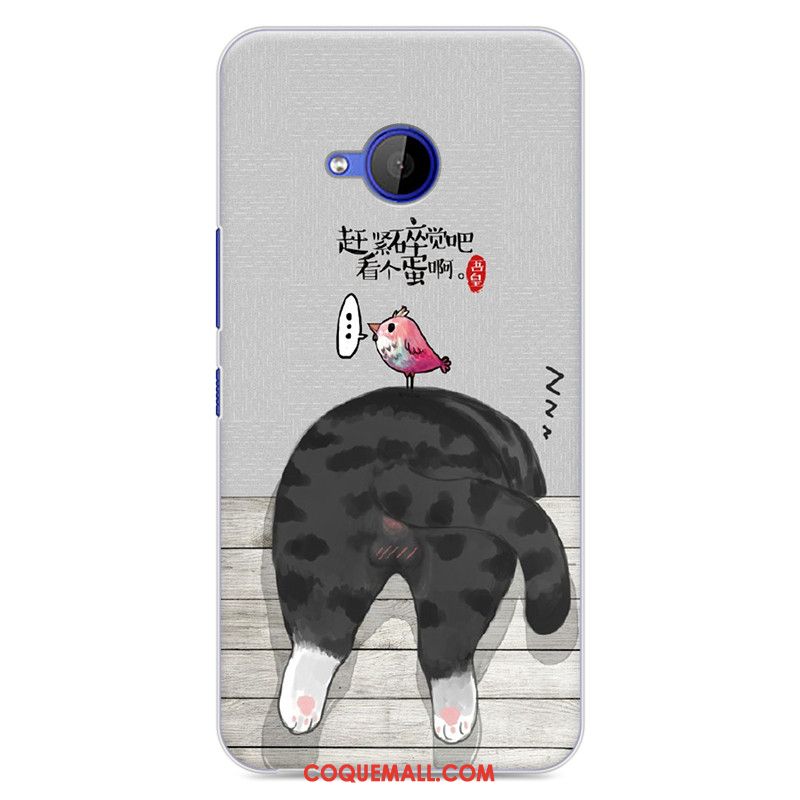 Étui Htc U11 Life Blanc Dessin Animé Protection, Coque Htc U11 Life Tout Compris Créatif