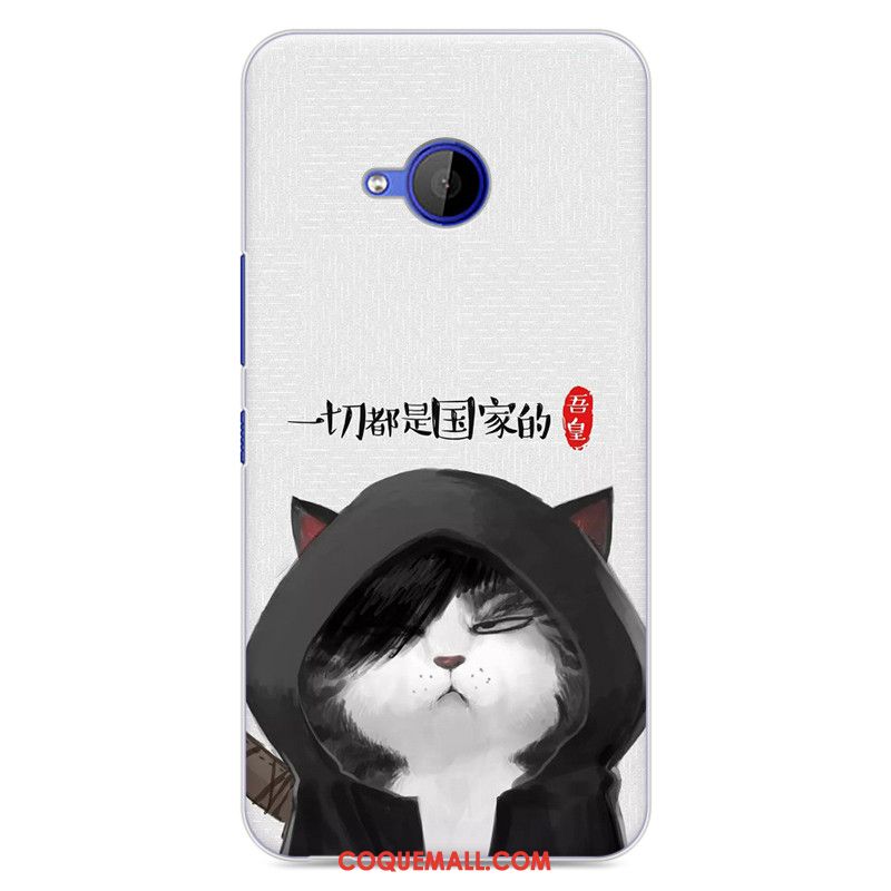 Étui Htc U11 Life Blanc Dessin Animé Protection, Coque Htc U11 Life Tout Compris Créatif