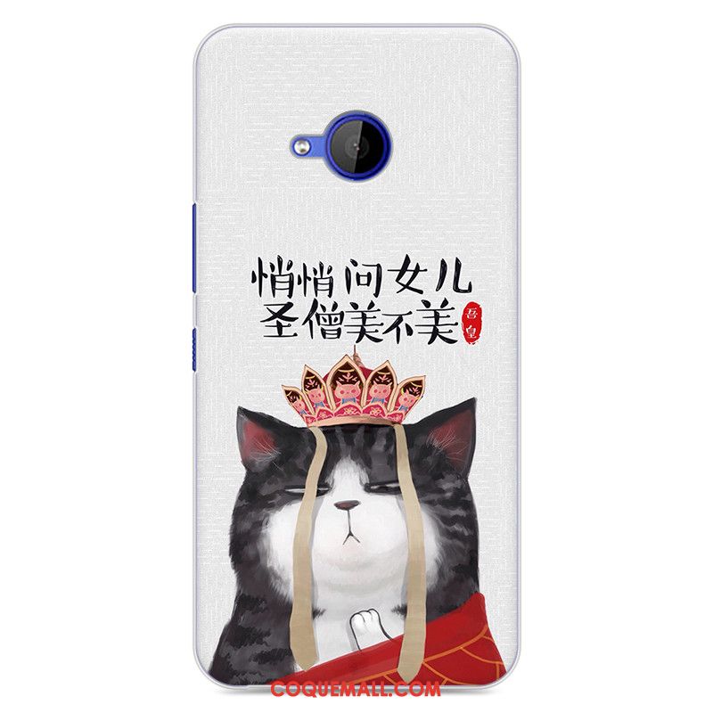 Étui Htc U11 Life Blanc Dessin Animé Protection, Coque Htc U11 Life Tout Compris Créatif