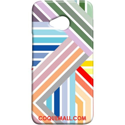 Étui Htc U11 Life Difficile Protection Multicolore, Coque Htc U11 Life Délavé En Daim Téléphone Portable