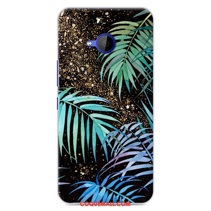 Étui Htc U11 Life Silicone Créatif Bleu, Coque Htc U11 Life Dessin Animé Peinture