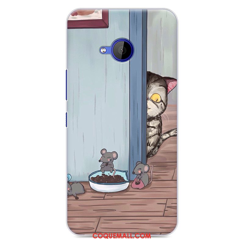 Étui Htc U11 Life Téléphone Portable Jeunesse Protection, Coque Htc U11 Life Dessin Animé Silicone Braun