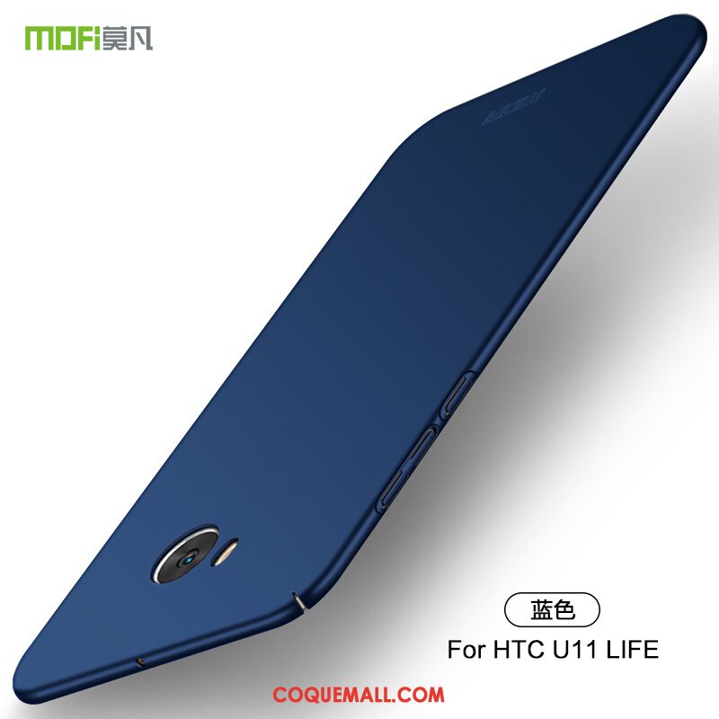 Étui Htc U11 Life Téléphone Portable Protection Incassable, Coque Htc U11 Life Rouge Légère